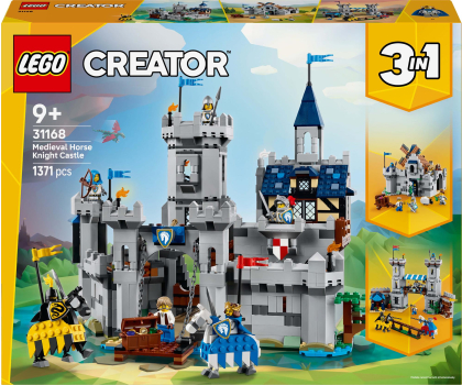 Klocki LEGO® LEGO Creator 31168 Średniowieczny zamek rycerzy konnych